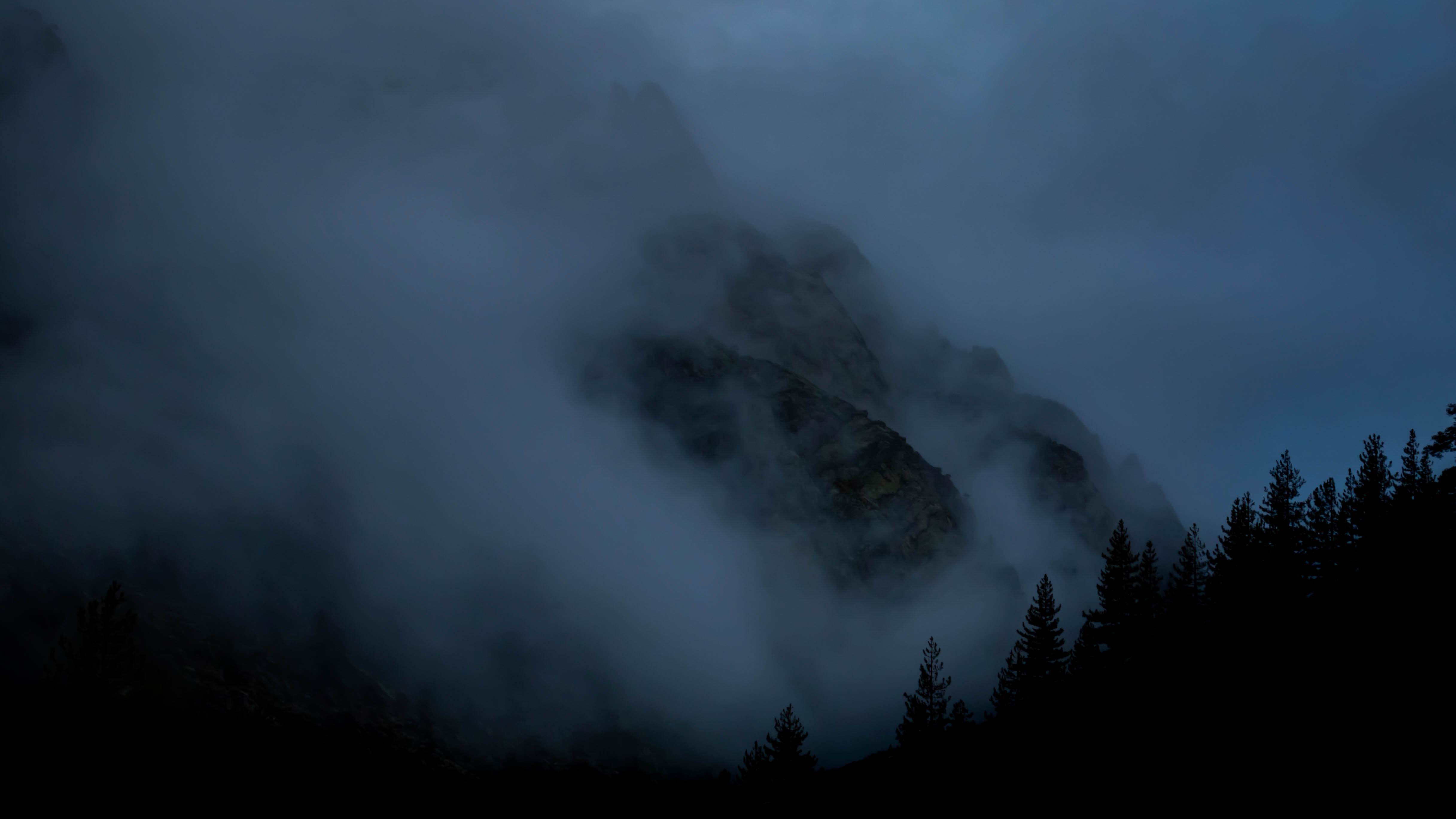 Prise de vue artistique de la vallée de la Restonica